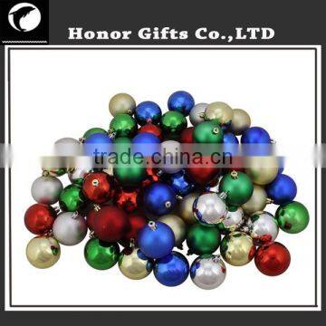 2015 Wholesale Custom Indoor Christmas Glass Hanging Ball photo-2