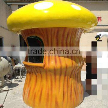 FRP Giant Mushroom Statue Sculpture photo-2