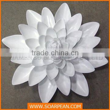 Customized PVC White Flowers Window Display photo-3