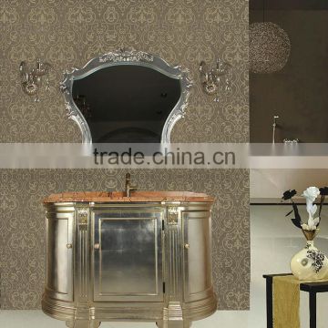 2013 New Classical Bathroom Cabinet,Hand Carved Bathroom Cabinetry,Antique Wood Vanity For Bathroom(BF08-4065)