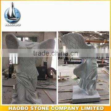 Carve Stone Granite Angel Sculpture