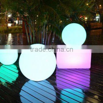 Manufactuer factory sale RGB colors changing swimming pool led ball lighting