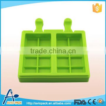 Food grade silicone ice pop mold ice pop maker