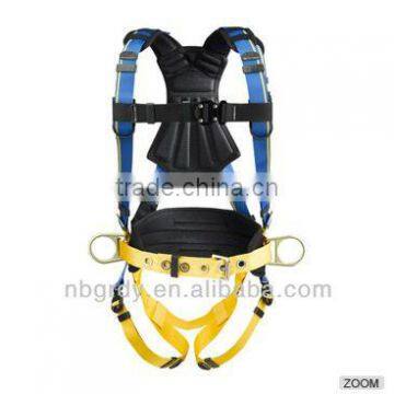 back forged D-ring full body harness