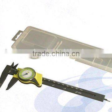 150mm 6 Inch Double Color Plastic Fiberglass Dial Vernier Caliper for Measuring Tools photo-3