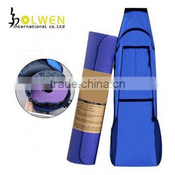 Single Shoulder Zipper Yoga Mat Bag