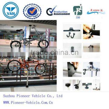 2014 floor-to-ceiling bicycle storage rack/floor-to-ceiling bike stand/bike racks/bicycle holder(TUV,ISO,SGS approved)