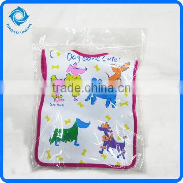 Cartoon Printed Cotton Waterproof Baby Bib