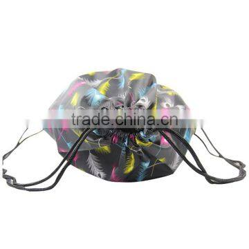 Soft-loop Style and Polyester Material Promotional Drawstring Bag photo-6