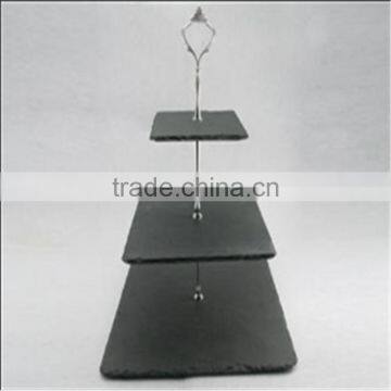 China Supplier New Design Beautiful Slate Cheese Plate photo-4