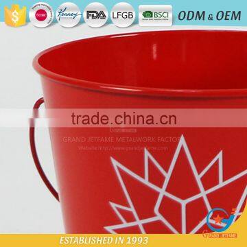 Garden Iron and Zinc Wholesale Galvanised Buckets for Flowers Zinc Buckets for Flowers photo-3