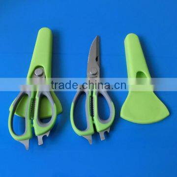 Stainless Steel Kithchen Scissors,green