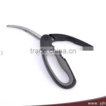 Soft touch handle shrimp scissors,kitchen scissors