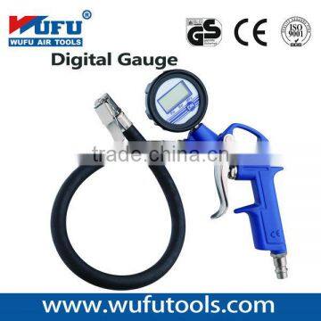New air tire inflating gun with digital gauge