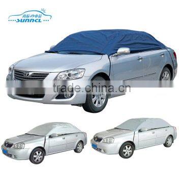 Polyester Half Car Cover , Sun Shade Car Top Cover