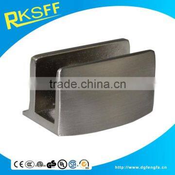 the Hot Sale Square Groove Zinc Alloy Glass Holder Clamp photo-2