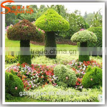Songtao Factory Plastic Grass Artificial Topiary Plant Topiary Frame Garden Statue Molds photo-4
