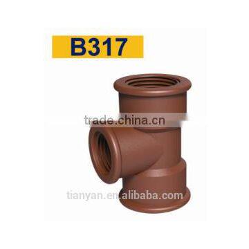 TY High Quality PP Threaded Pipes&fittings REDCUING TEEeco-friendly Cheap Price Full Size Factory Price List Discount photo-2