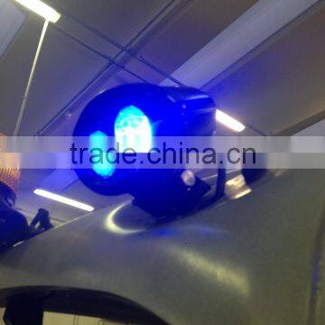 6W Blue Signal Light Oval Forklift Lamp 58v 110v Blue Led Spot Work Light photo-3