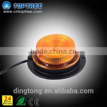 10-30V LED Amber Work Light motorcycle led strobe light