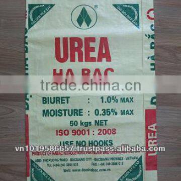 Yellow fertilizer PP woven bag