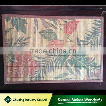 zhuping customized pattern bamboo placemat manufacturer