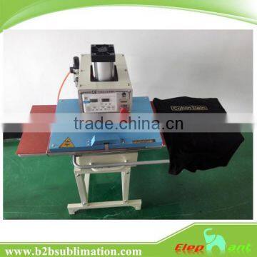 Auto open cheapest sports wear pneumatic heat press machine sublimation