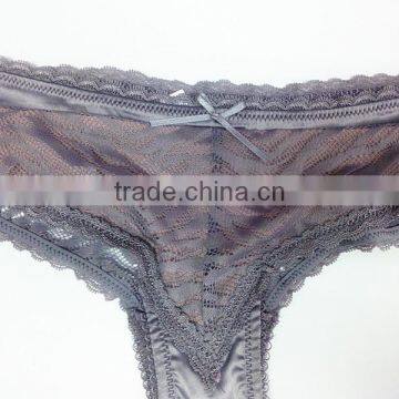 Woman Sexy Lace Thong /briefs photo-3