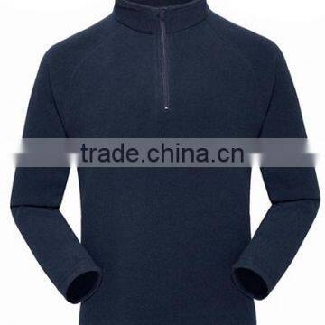 European Style 100% Polyester Polar Fleece Mens Pullover Casual Workwear