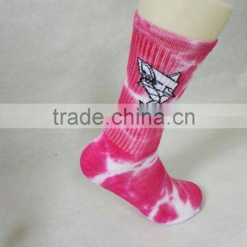Men Cotton Weed Tie Dye Socks photo-4