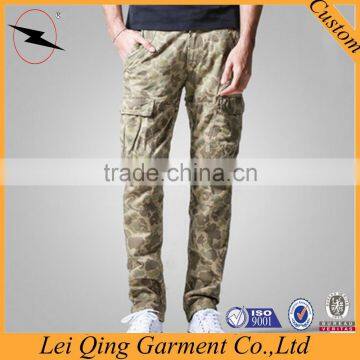 Mens Camo Cotton Windproof Custom Motocross Pants