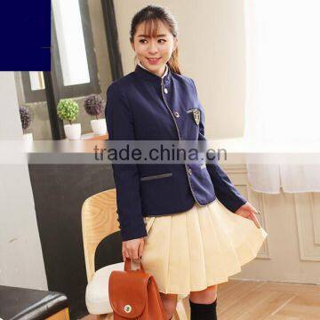 Custom Good Quality Cheap London Style Navy Blue School Blazer/bulk School Uniforms photo-4
