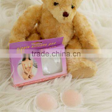 Silicone Push Up Bra Pad, Different Shapes for Choice & Anti Emptied, Solid, Pink photo-5