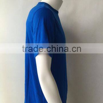 100% Cotton Single Jersey Short Sleeve Embroidery T-shirt photo-3