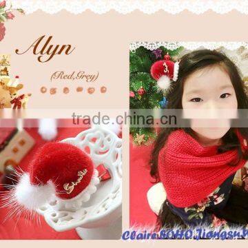 Wholesale Mini Top Headband Santa Hats Christmas Headband photo-5