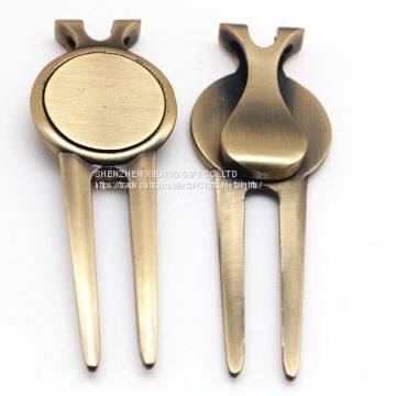 Custom Bulk Blank Golf Divot Repair Tools With Ball Marker photo-2