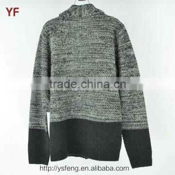Fashionable Custom Wholesale Men Woolen Sweater Design photo-2