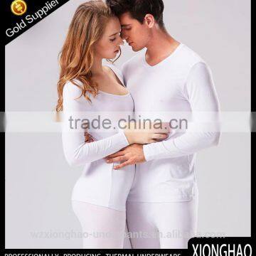 wenzhou factory direct supply fashion 95% cotton and 5% lycra seamless thermal underwear