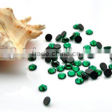Wholesale Hot Fix Glass Crystal,Hot Fix Rhinestones Emerald& Flatback photo-3