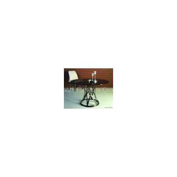 Round Marble Dining Tables Set
