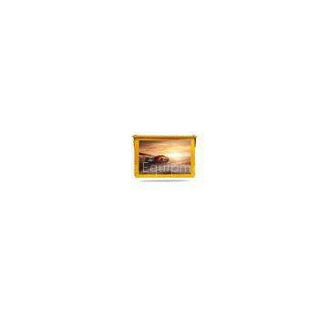 High Brightness 15 Inch Bus Digital Signage Network / Human Sensor , Hang Back Fixed