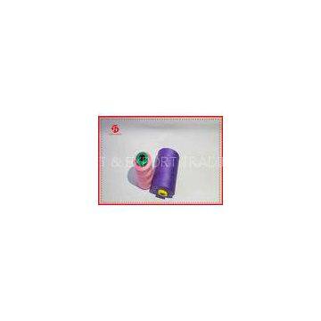 Closed Virgin Spun Polyester Sewing Thread , Colorful Polyester Staple Fiber Yarn