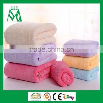 Wholesale microfiber bath sheets thick towel