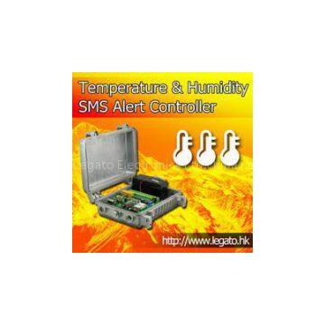 Temperature & Humidity SMS Alert Controller