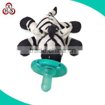 Custom Plush Stuffed Toy Funny Pacifier Baby Pacifier With Plush Toy photo-6