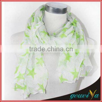 Fashion Five-Pointed Star Scarf