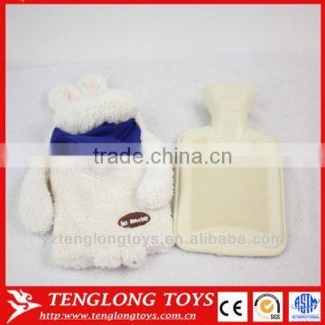 Rubber hot water bag with cute cover