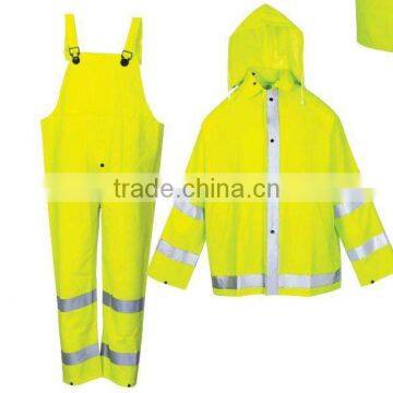 Polyester/pvc Rainsuit or rainwear