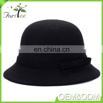 Best Selling New Fashion Ladies Popular Vintage Winter Party Flower Hats Fascinators Felt Womens Hats photo-2