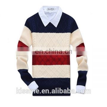 New designs woolen sweater for men 2015